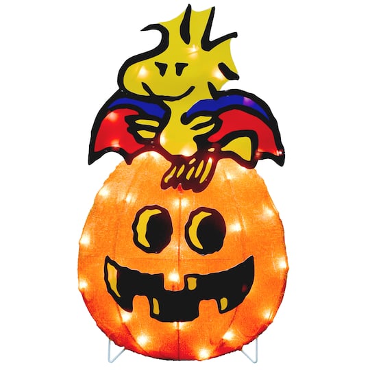 24" LED Peanuts Woodstock Vampire Yard Art
